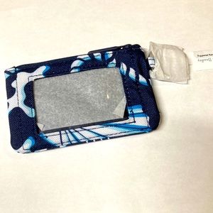 Vera Bradley Zip ID Case 
Shore Enough Pattern